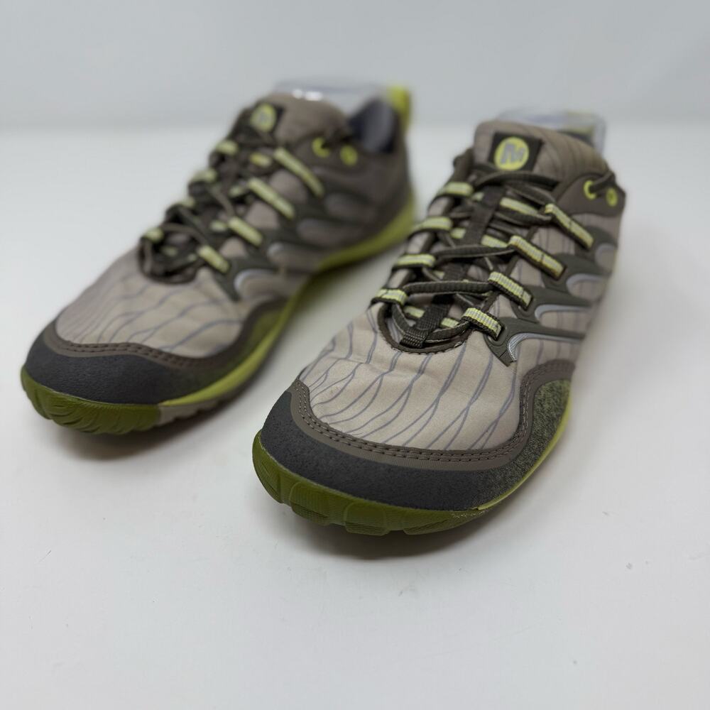 Merrell Lithe Glove Brindle Running Shoe Women's 9 Castle Rock Grey Green